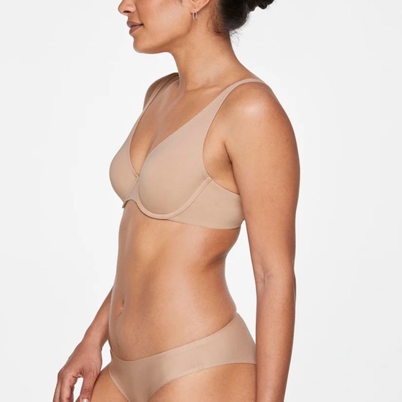 ThirdLove Second Skin Unlined Minimizer Bra  42E Nude NWT - Picture 3 of 9